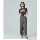【2WAY】ヘリンボーンストライプ2wayサロペット | coca | 詳細画像4
