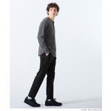 ［Black］ | ストレッチイージーテーパードパンツ メンズ | coca