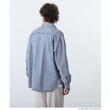 8.5ozデニムシャツ メンズ | coca | 詳細画像11