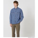 8.5ozデニムシャツ メンズ | coca | 詳細画像3