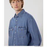 8.5ozデニムシャツ メンズ | coca | 詳細画像6