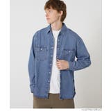 8.5ozデニムシャツ メンズ | coca | 詳細画像8