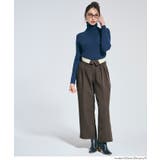 ウエストアレンジでこなれ感アップ！ウエストデザインワイドパンツ | coca | 詳細画像11 