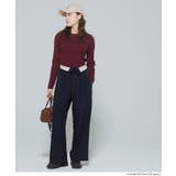 ウエストアレンジでこなれ感アップ！ウエストデザインワイドパンツ | coca | 詳細画像13 