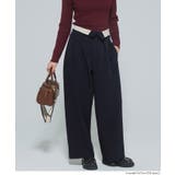 ウエストアレンジでこなれ感アップ！ウエストデザインワイドパンツ | coca | 詳細画像14 