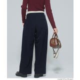 ウエストアレンジでこなれ感アップ！ウエストデザインワイドパンツ | coca | 詳細画像17 