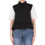 ギャザー切替ノースリーブブラウス レディース | coca | 詳細画像4 