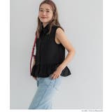 ギャザー切替ノースリーブブラウス レディース | coca | 詳細画像5 