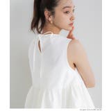 裾スカラップノースリーブブラウス レディース | coca | 詳細画像12