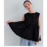 裾スカラップノースリーブブラウス レディース | coca | 詳細画像9