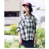 チェック柄スナップボタンシャツ | coca | 詳細画像13 