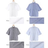 オックスボタンダウン半袖シャツ メンズ | coca | 詳細画像21