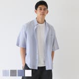 オックスボタンダウン半袖シャツ メンズ | coca | 詳細画像1