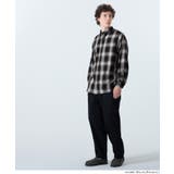 メンズTRマドラスチェック長袖シャツ メンズ | coca | 詳細画像11 