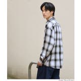メンズTRマドラスチェック長袖シャツ メンズ | coca | 詳細画像5 