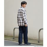 メンズTRマドラスチェック長袖シャツ メンズ | coca | 詳細画像7 