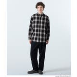 メンズTRマドラスチェック長袖シャツ メンズ | coca | 詳細画像9 