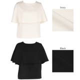 ケープブラウス レディース | coca | 詳細画像21 