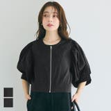 シースルーブラウスジャケット | coca | 詳細画像1 