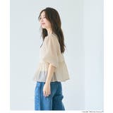 シースルーフレアブラウスジャケット | coca | 詳細画像8 