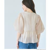 シースルーフレアブラウスジャケット | coca | 詳細画像9 