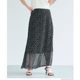 シフォン花柄スカート | coca | 詳細画像11 