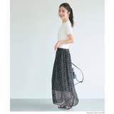 シフォン花柄スカート | coca | 詳細画像12 