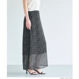 シフォン花柄スカート | coca | 詳細画像8 