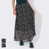 シフォン花柄スカート | coca | 詳細画像1 