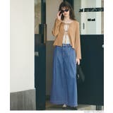 タックワイドデニムパンツ | coca | 詳細画像8 