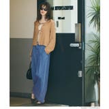 タックワイドデニムパンツ | coca | 詳細画像9 