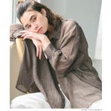 ［Khaki］ | シアービッグシャツ | coca