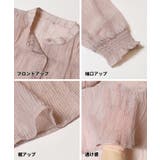 シアーギャザーAラインブラウス レディース | coca | 詳細画像28 