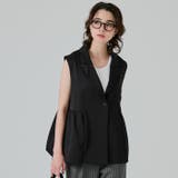 バルーンヘムベストジャケット | coca | 詳細画像1 