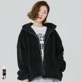 【洗える】フリースジップアップジャケット | coca | 詳細画像1