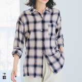 秋冬コーデに欠かせない、柔らかな風合いのチェックネルシャツ | coca | 詳細画像1