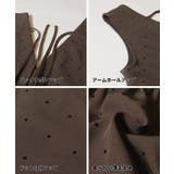 フロッキードットペプラムベスト レディース | coca | 詳細画像20 