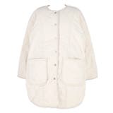 【洗える】リバーシブルファーキルティングミドルコート | coca | 詳細画像2