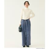 冬でも快適!裏起毛デニムイージーパンツ | coca | 詳細画像14