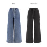 冬でも快適!裏起毛デニムイージーパンツ | coca | 詳細画像17