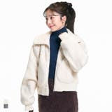 【洗える】カーリーボアブルゾン | coca | 詳細画像1