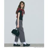 【ストレッチ】クロップド丈スラックス | coca | 詳細画像12 