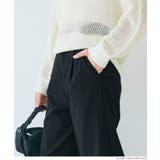 【ストレッチ】クロップド丈スラックス | coca | 詳細画像17 