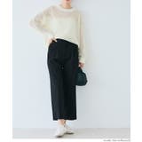 【ストレッチ】クロップド丈スラックス | coca | 詳細画像18 