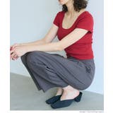 【ストレッチ】クロップド丈スラックス | coca | 詳細画像10 