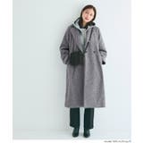 ［Gray］ | 【洗える】カーリーボアコート | coca