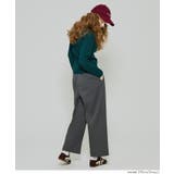 【DAILY WARM】裏起毛ワイドスラックス | coca | 詳細画像12 