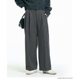 【DAILY WARM】裏起毛ワイドスラックス | coca | 詳細画像13 