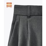 【DAILY WARM】裏起毛ワイドスラックス | coca | 詳細画像7 