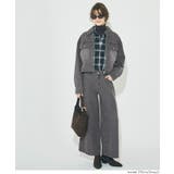 コンパクトに決まる、デニムジップジャケット | coca | 詳細画像14 